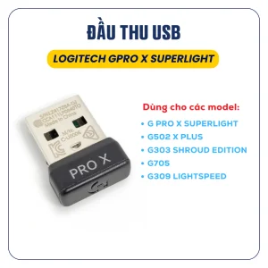 ĐẦU THU USB RECEIVER LOGITECH GPRO X SUPERLGHT, G502 X PLUS