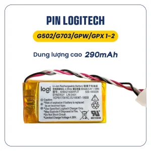 PIN SẠC CHUỘT 290MAH LOGITECH GPRO WIRELESS SUPERLIGHT