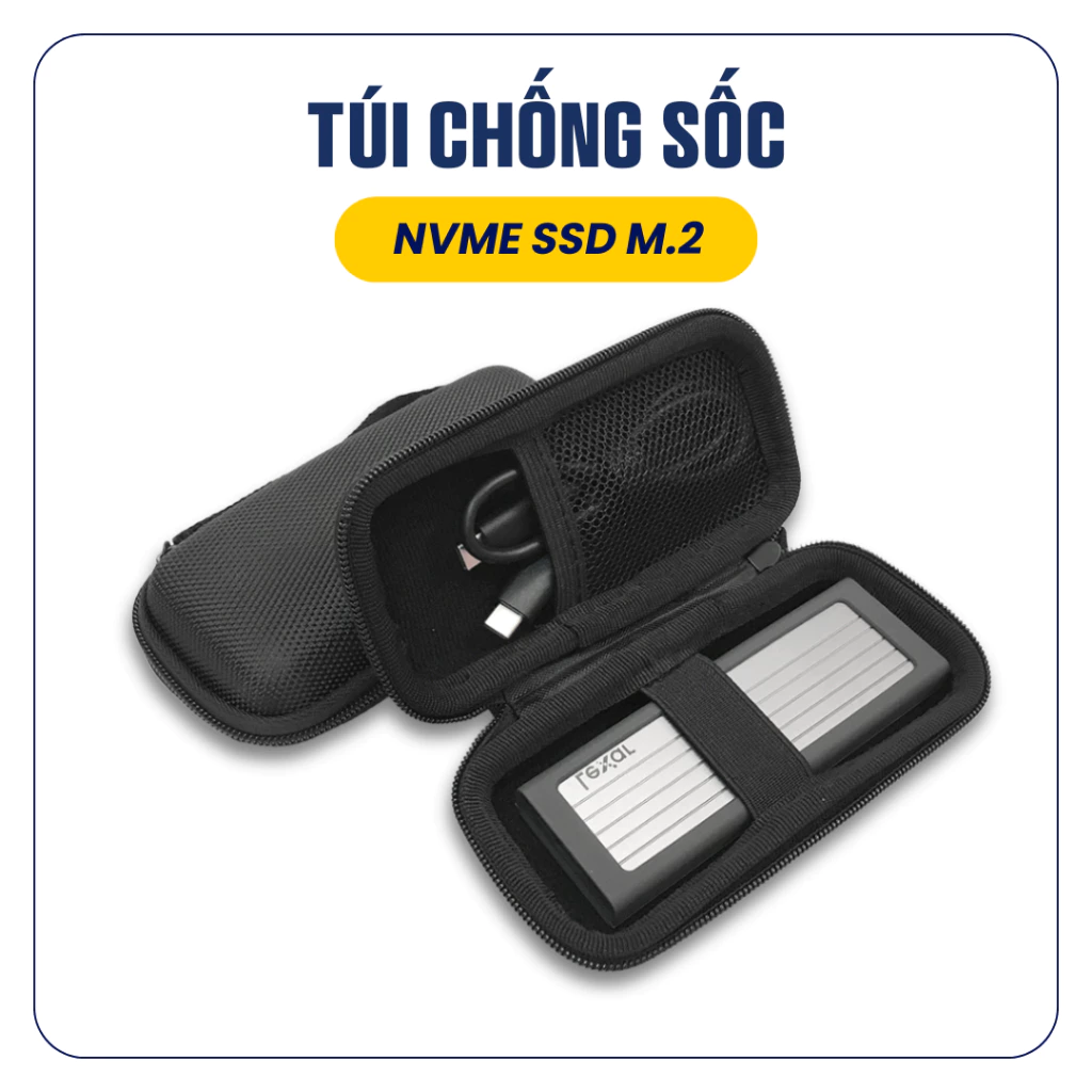 TÚI ĐỰNG BẢO VỆ Ổ CỨNG SSD M2 SATA NVME